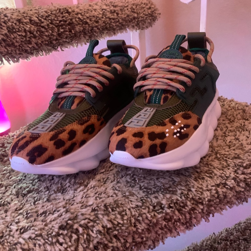 Versace Chain Reaction Sneakers (Size 41)